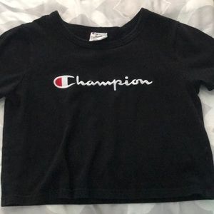 champion crop top